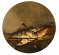 Still Life with Perch and Pike