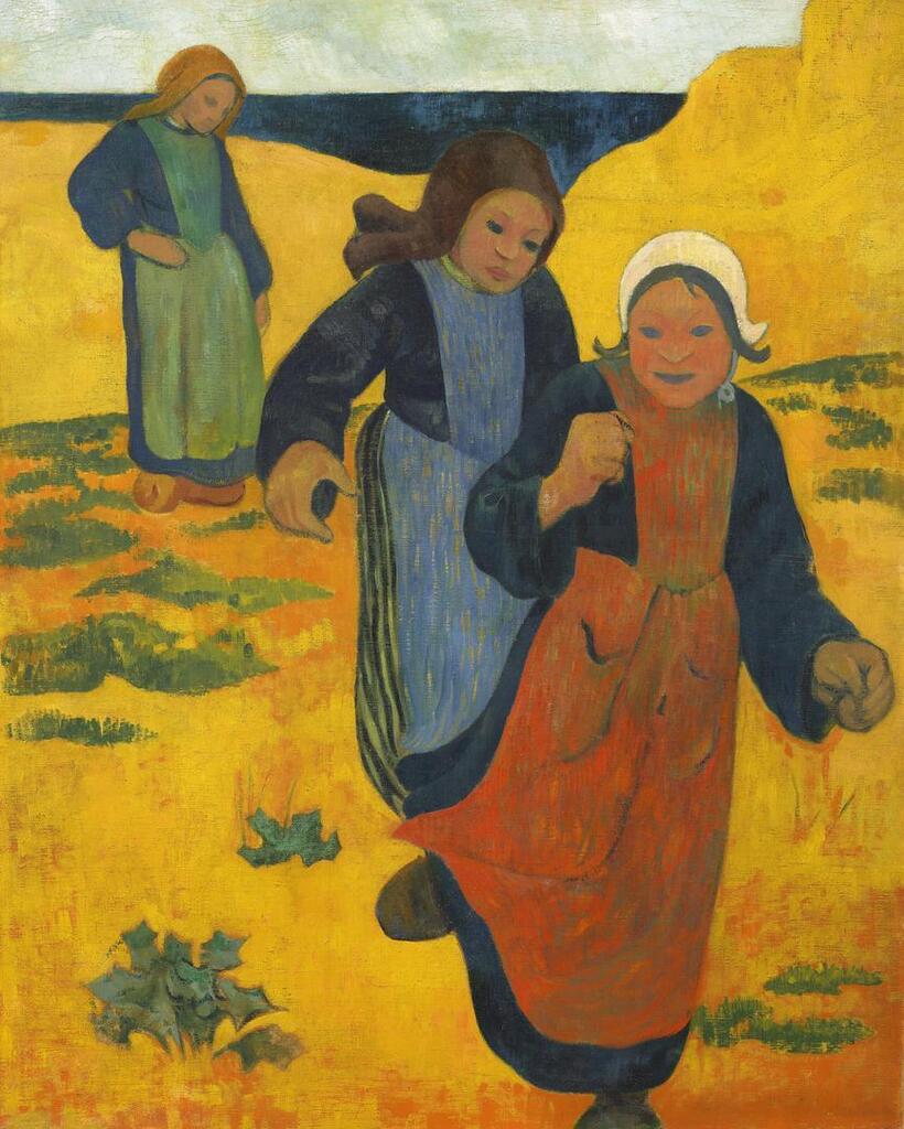 Filles aux grands sables