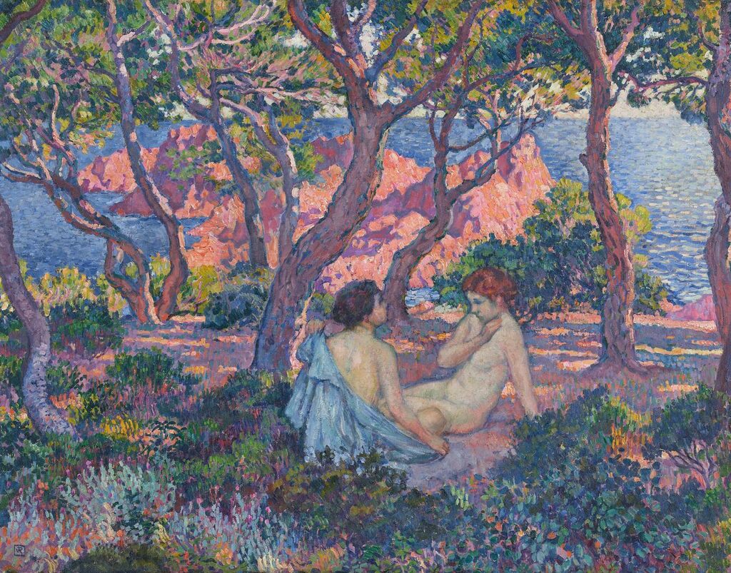 À l'ombre des pins (Agay) or Sous les pins (Agay)