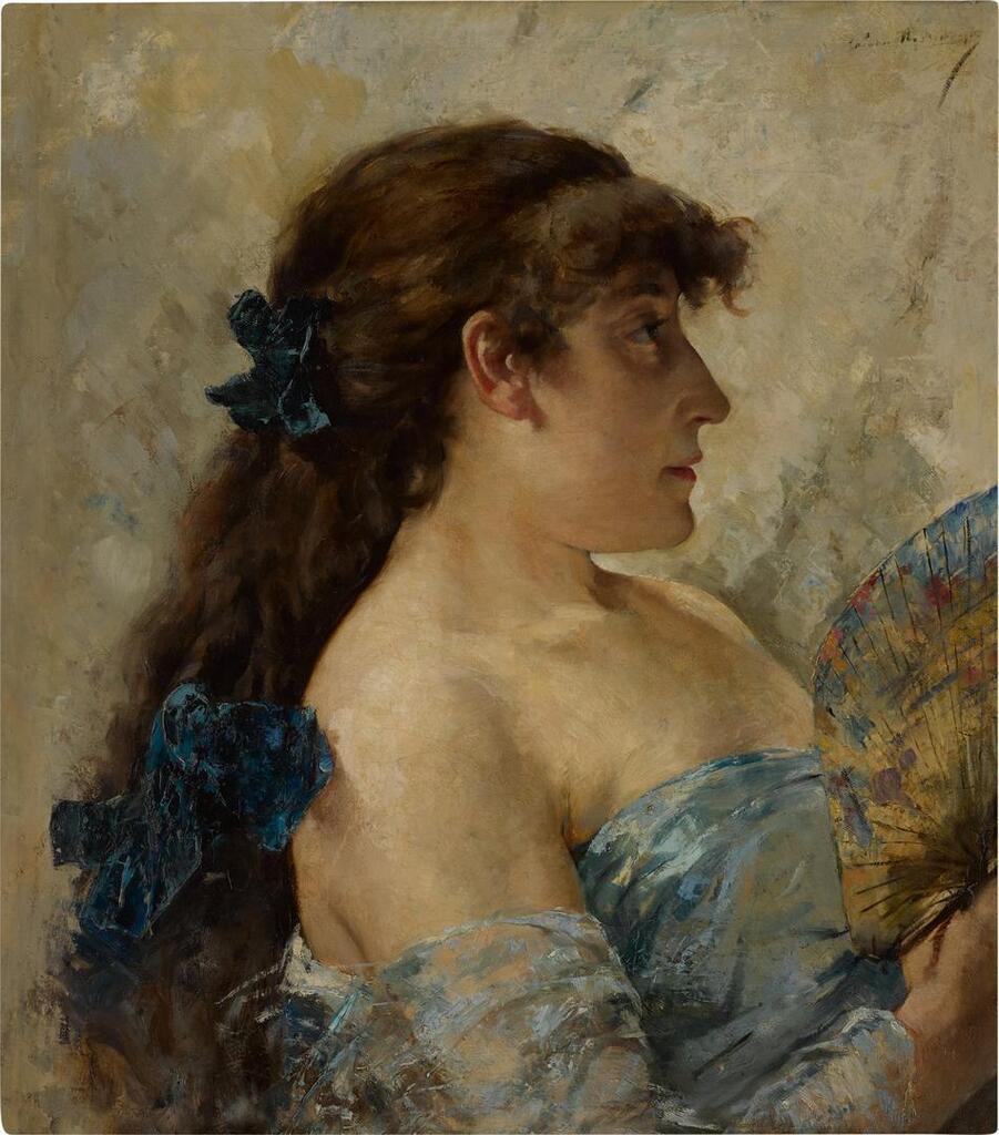 La Dame à l'éventail