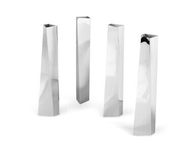 Zaha Hadid, Quatre vases Small Caps, 2005