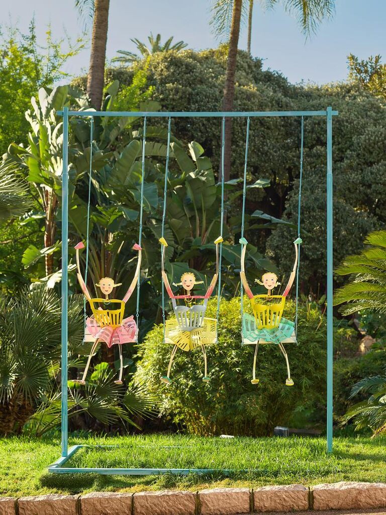 Three ballerina swing
