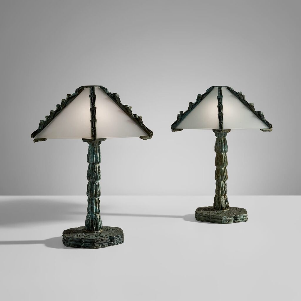 Pair of "David" table lamps