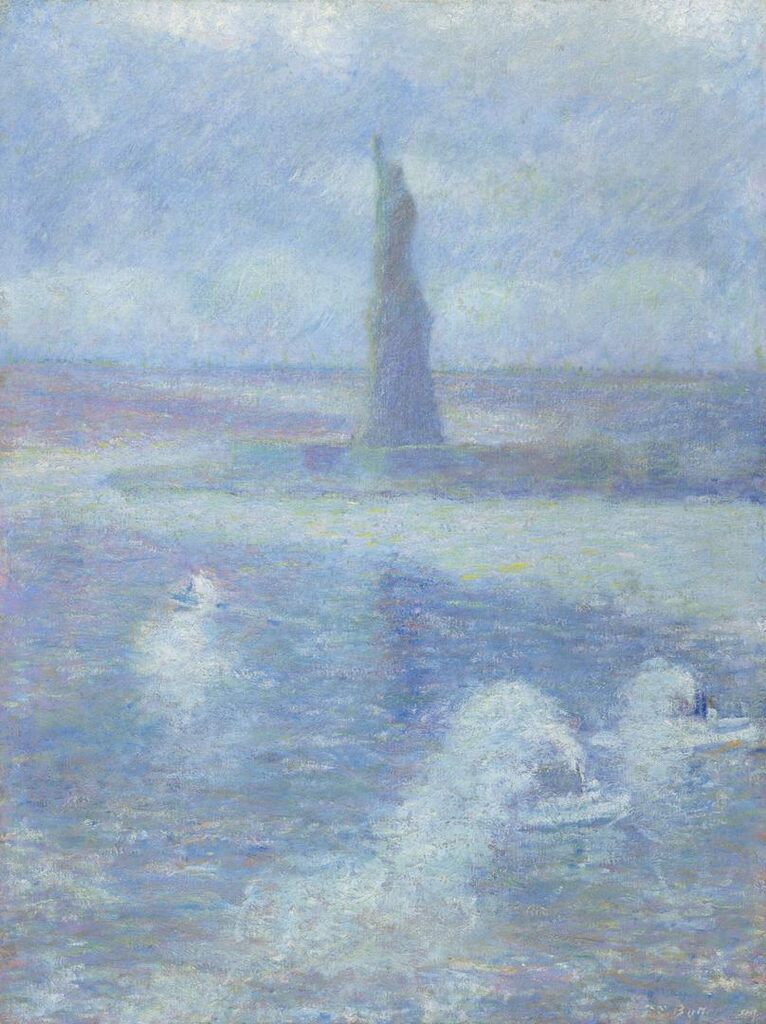 Statue of Liberty, N.Y. in Mist