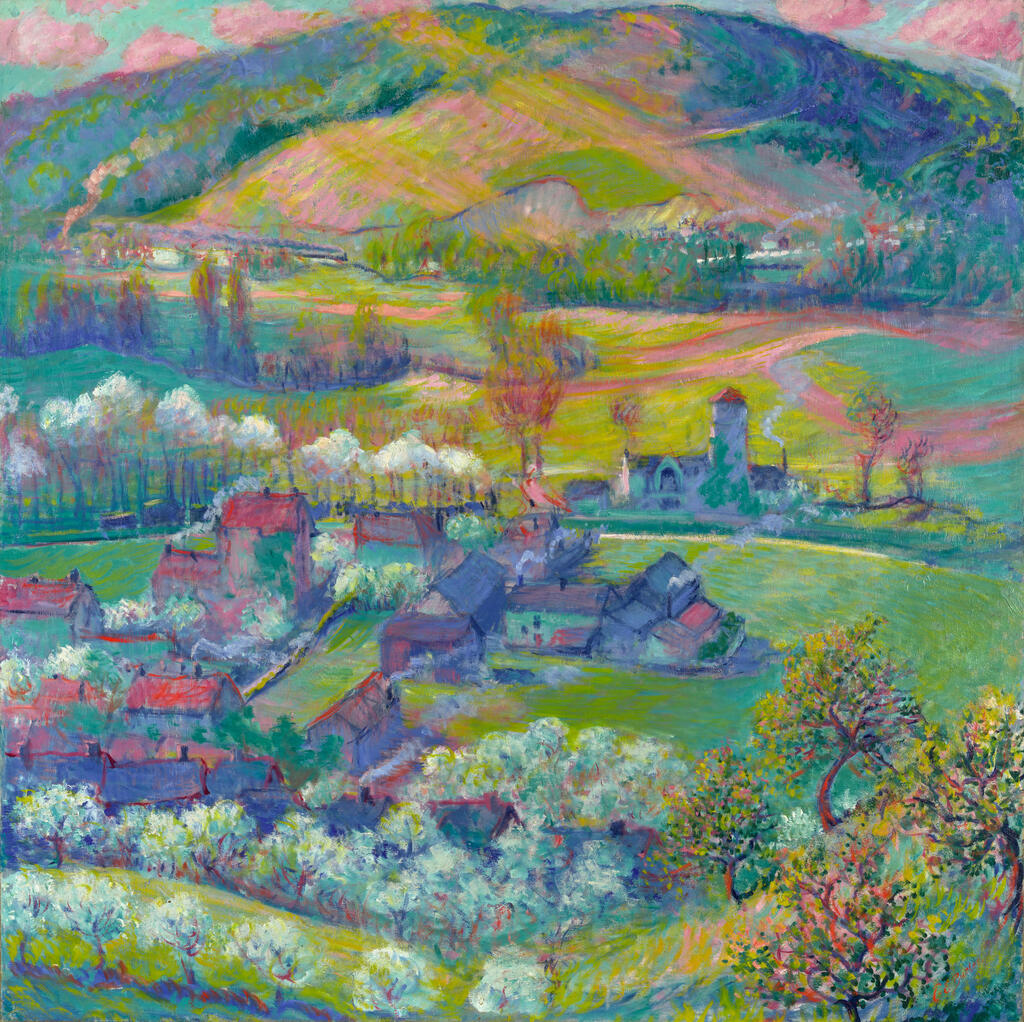 Valley of the Seine, Giverny