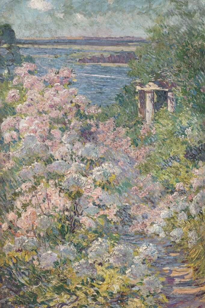 View from the Garden of Stanford White, Looking Toward Crane Neck Point, Long Island