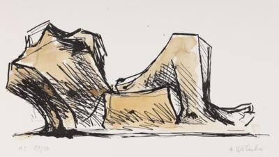 Reclining woman to the right