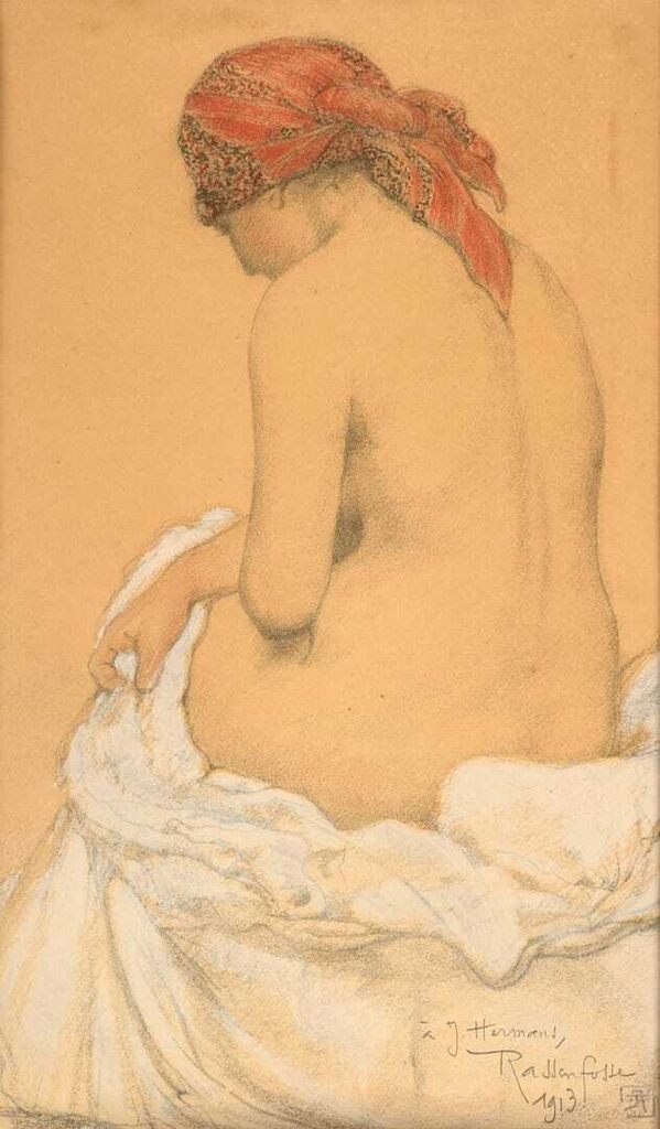 Odalisque from behind