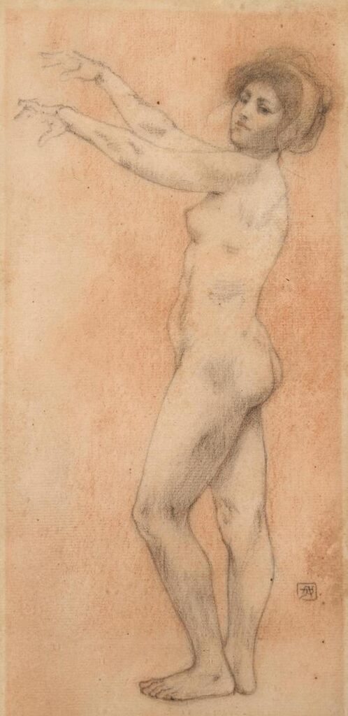 A Standing Nude Woman