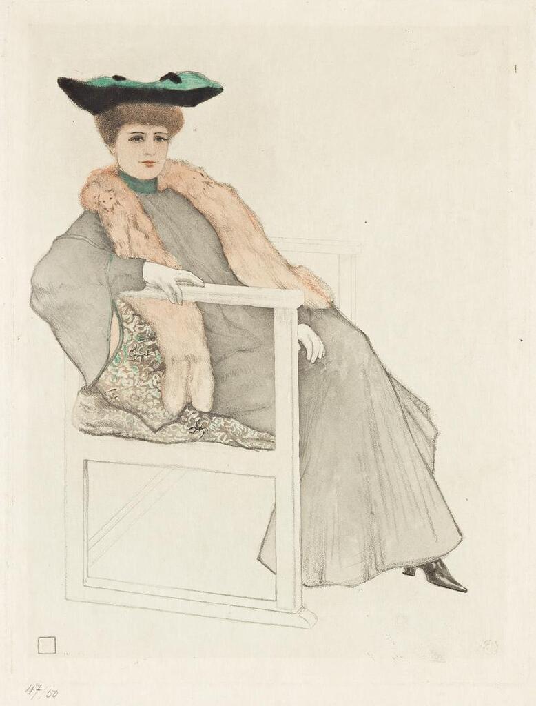 Femme assise