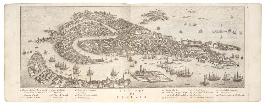 Teatro delle Fabbriche più cospicue in prospettiva sì pubbliche che private della città di Venezia (Cicognara 4381)