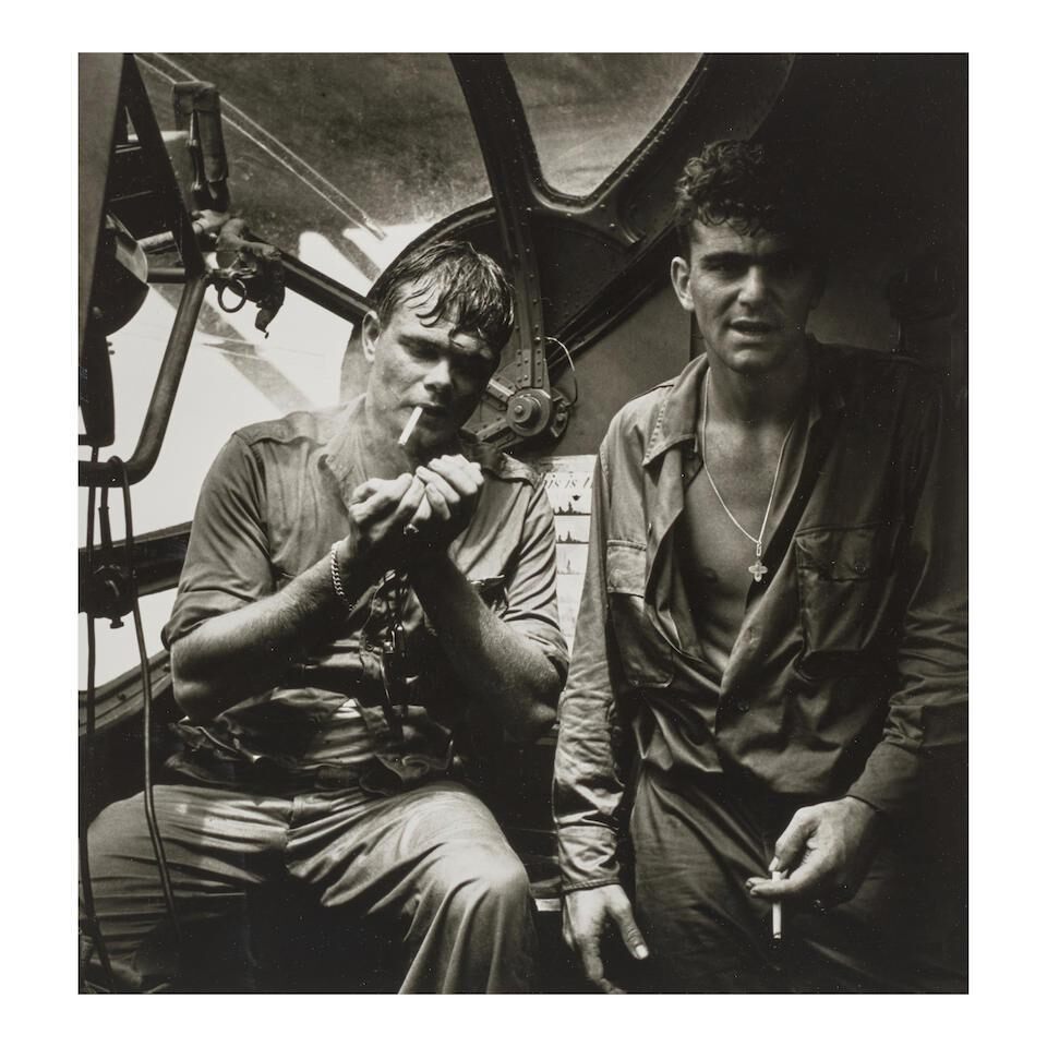 Patrons' Edition Portfolio, including 'Rescued Airmen Smoking in PBY (Sitting in Blister of 'Dumbo' Rescue Plane)'