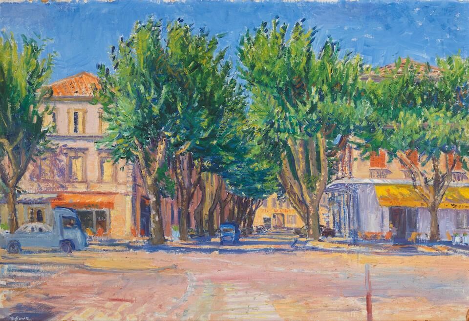 Street Scene in Provence