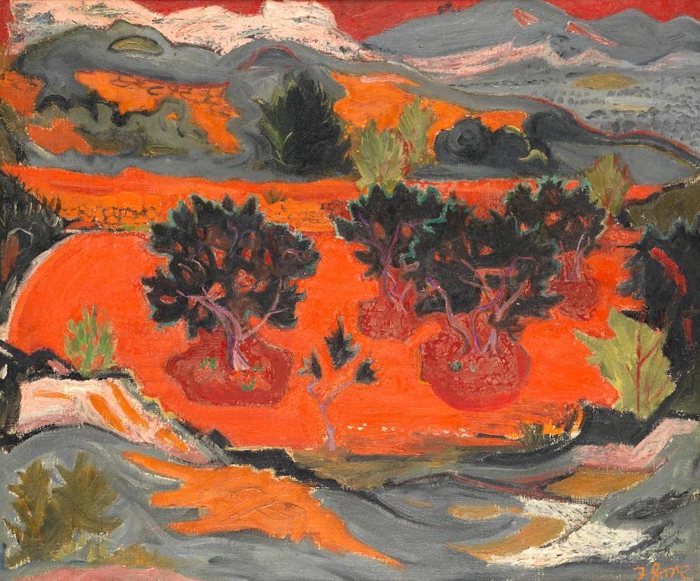 The Red Hill - Les Baux