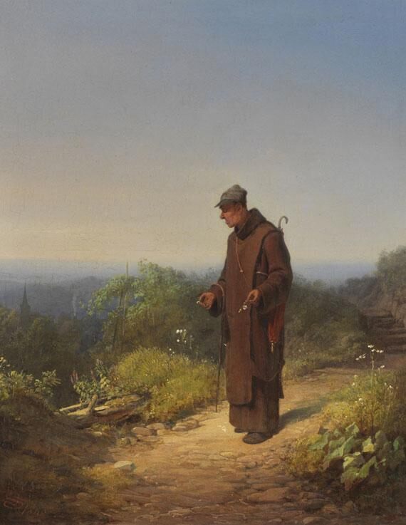 Mönch ("Sie liebt mich von Herzen, ein wenig..")