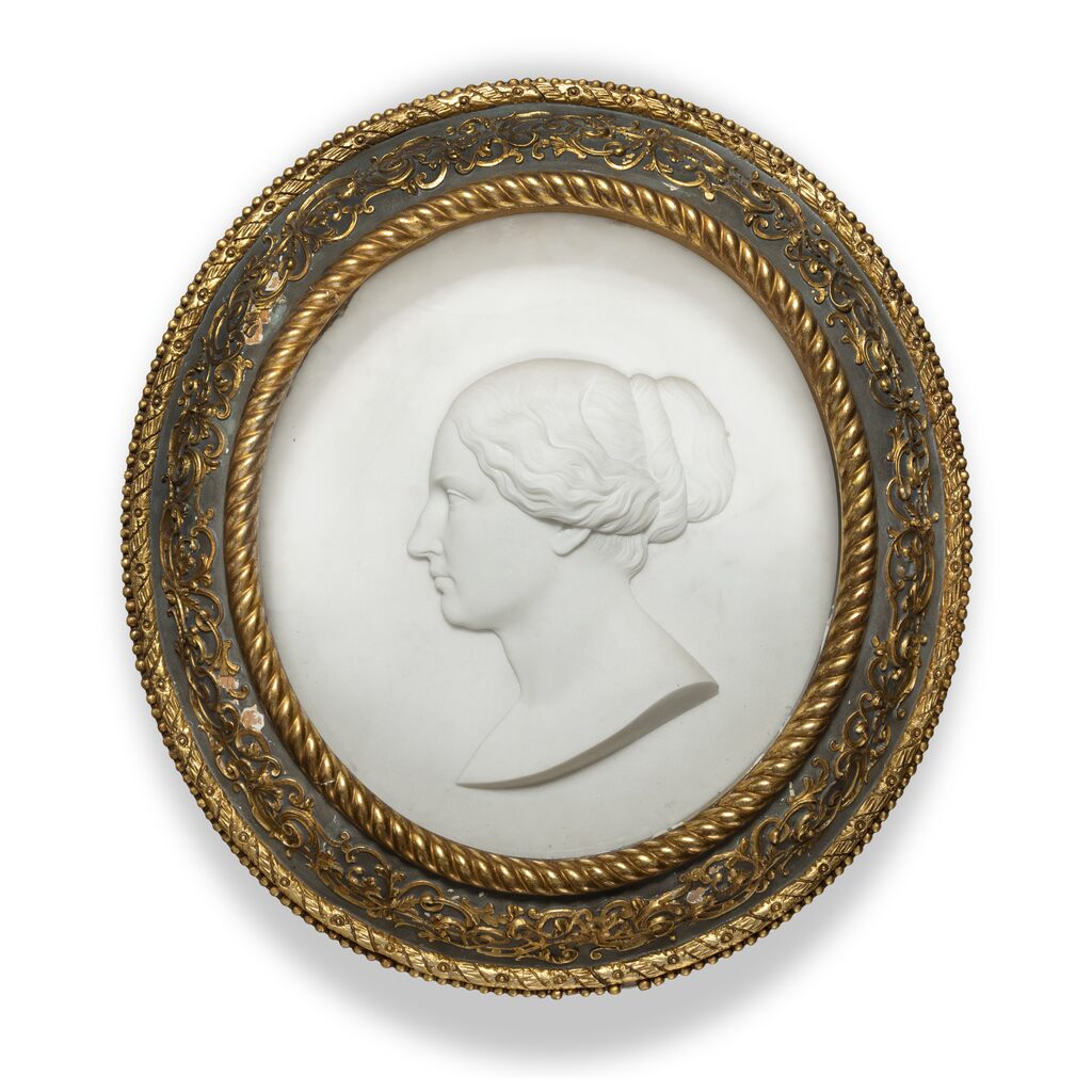 Portrait Relief (Elizabeth Ward Thomas or Eleanor Macbeth Ward)