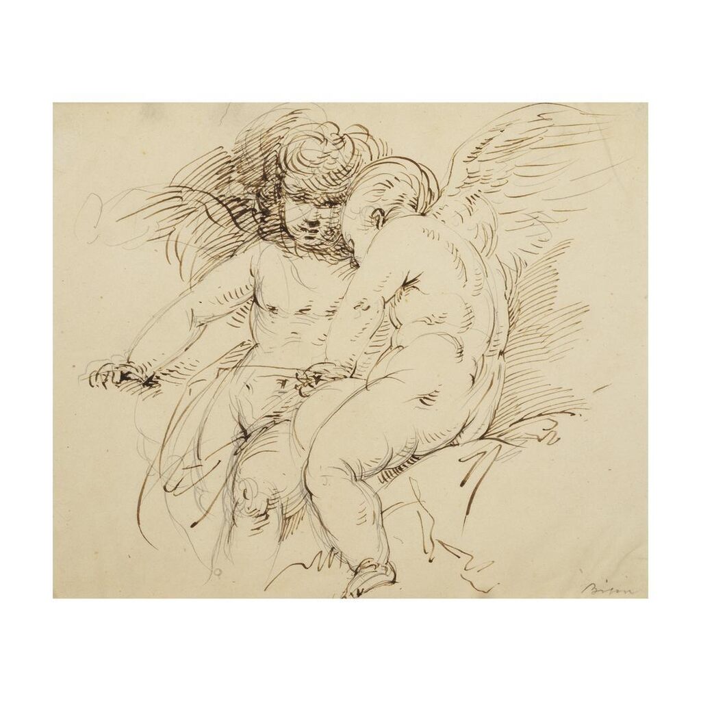 Etude d'angelots