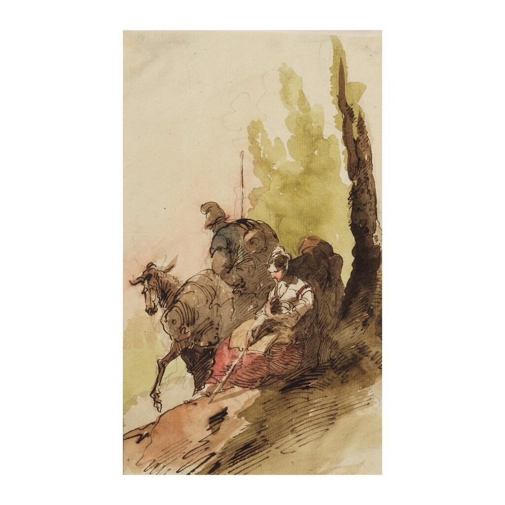 Scène pastorale