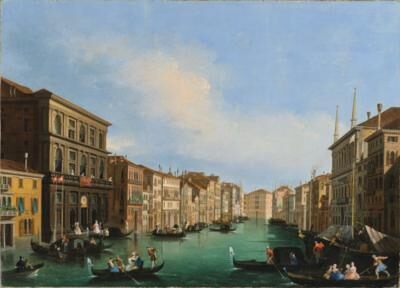 Venice, View of the Grand Canal with the Palazzo Grimani