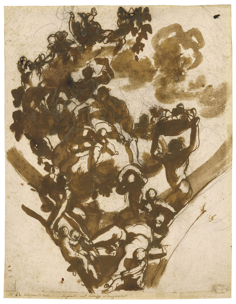 Projet de plafond (Allégorie de l’Automne)