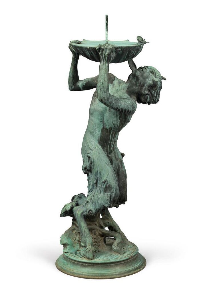 Young Fawn Sundial