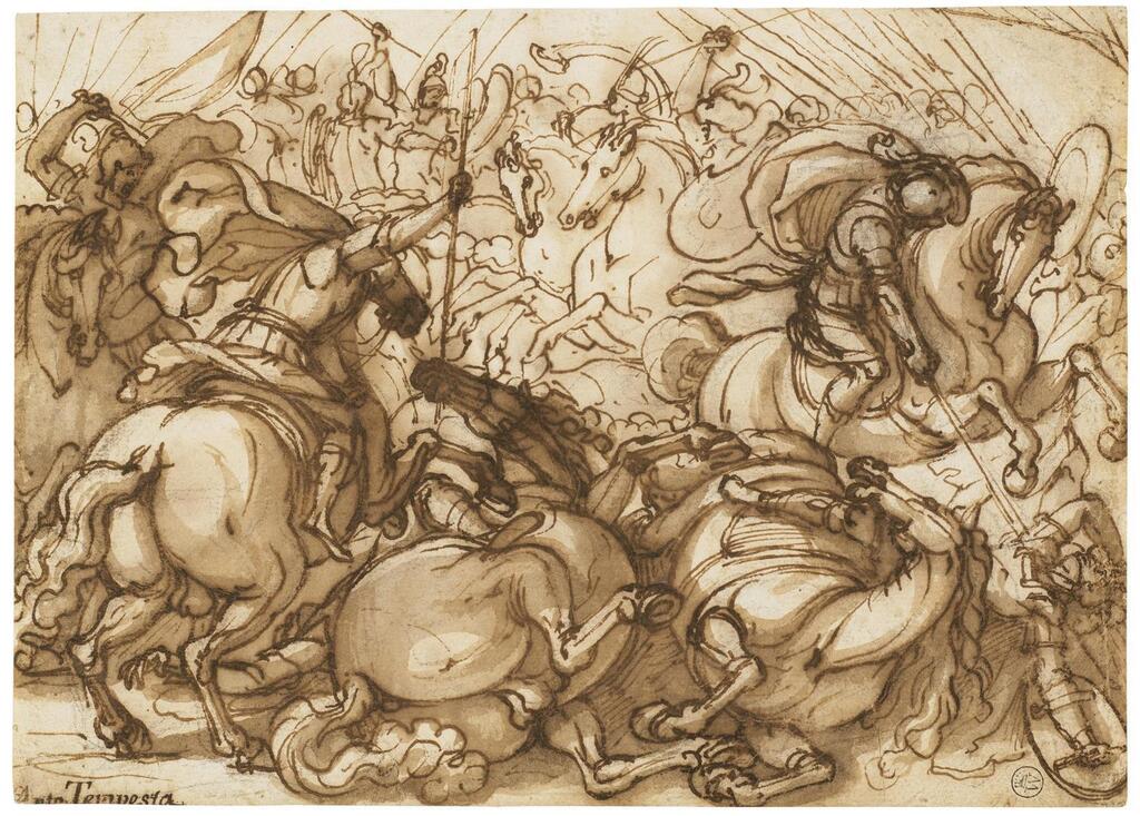 A battle scene