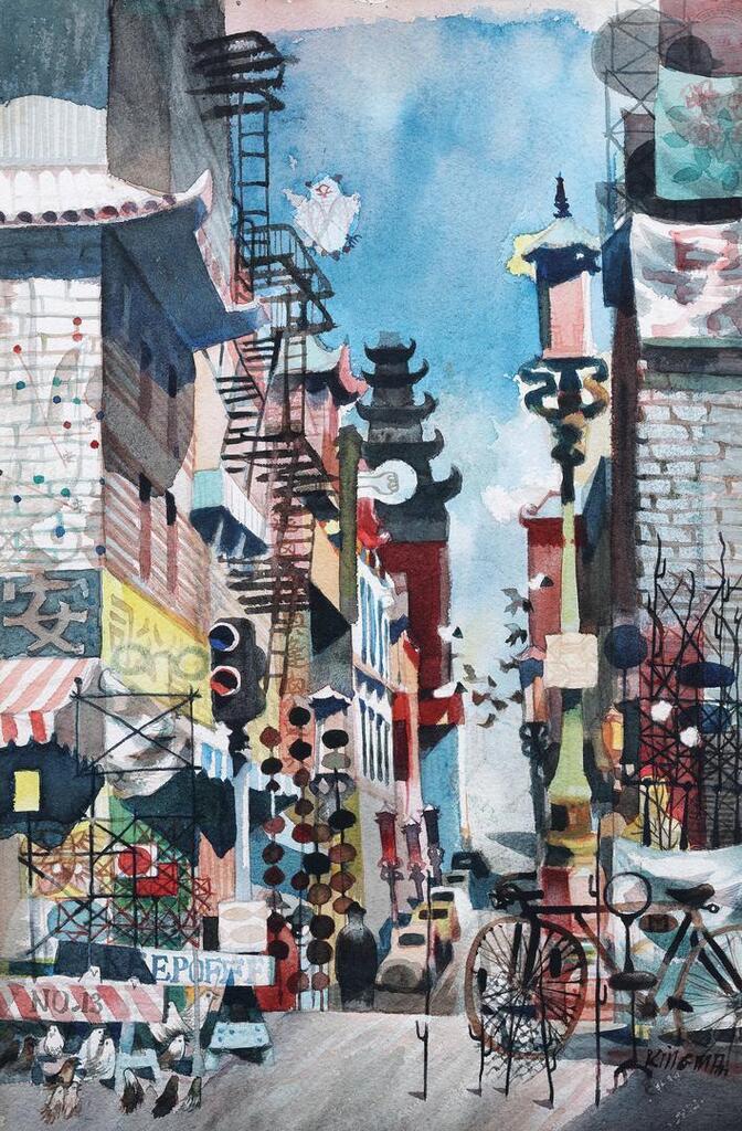 Zeng Jingwen (dong Kingman)  China Town