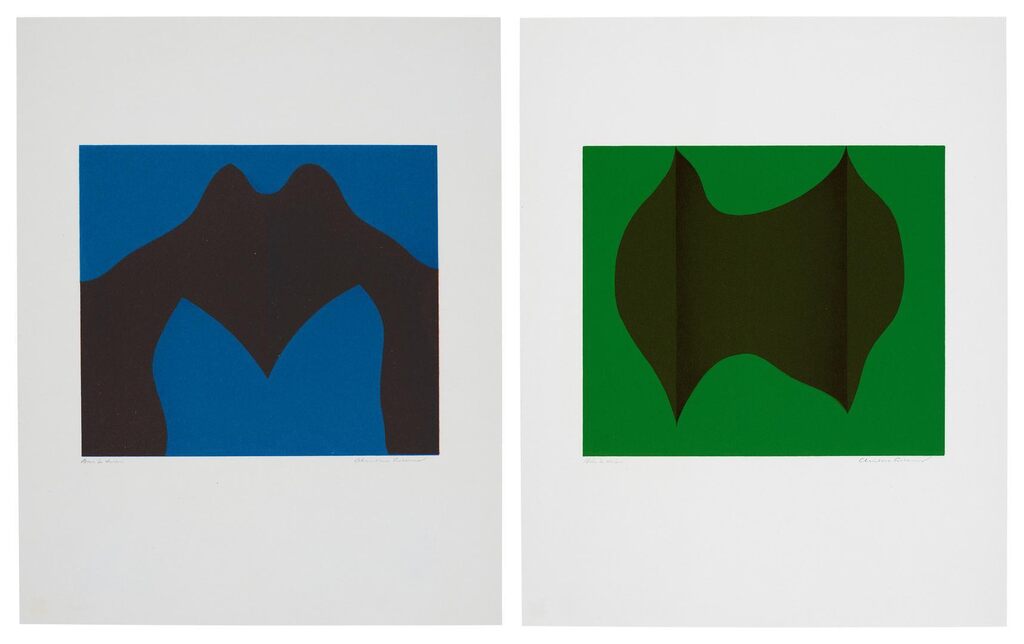 Cibola Series (Blue); Untitled (Venus in Cibola VI)