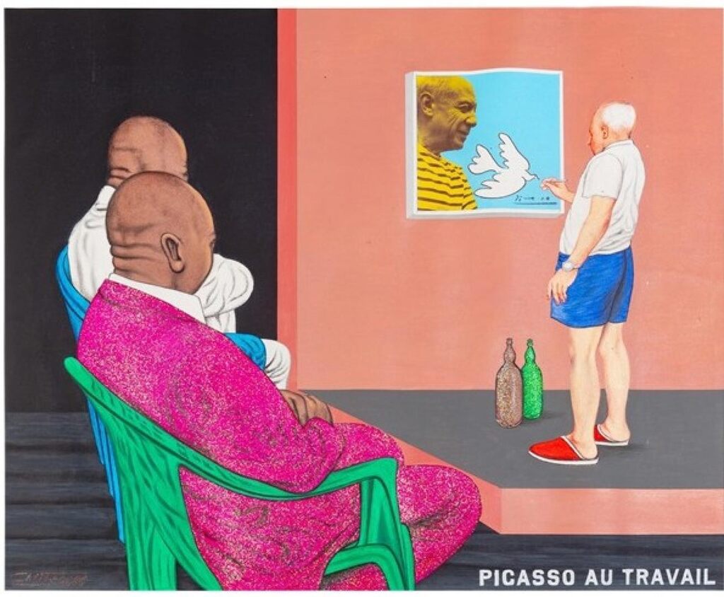 Picasso au travail