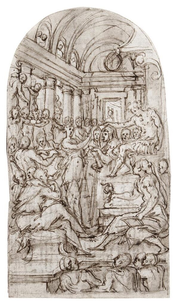 The Dispute of Saint Catherine with Emperor Maxentius