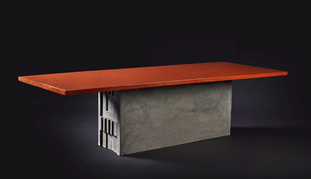 Unique Table from the Apartment of the Artist, Rue Bonaparte, Paris
