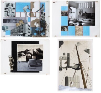 Four collages, circa 1935