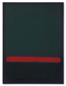 No. 15 (Two Greens and Red Stripe)