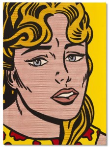 Roy Lichtenstein, Anxious Girl