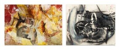 Hederskujon (Couillon d'honneur) (I); Untitled (II) [2 works]