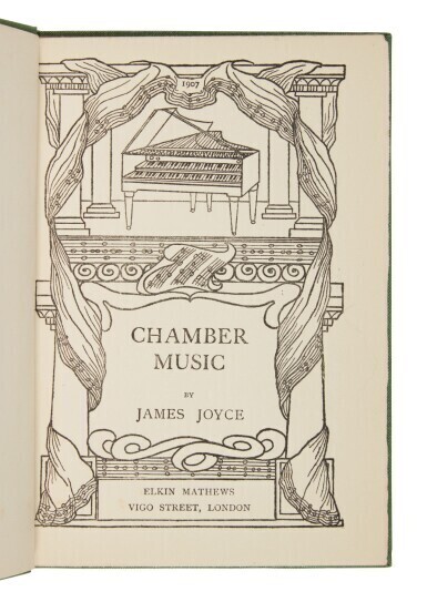 A fine copy of Joyce's first book, in the scarce first binding variant.