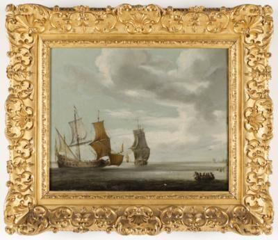Marine piece on a windless day