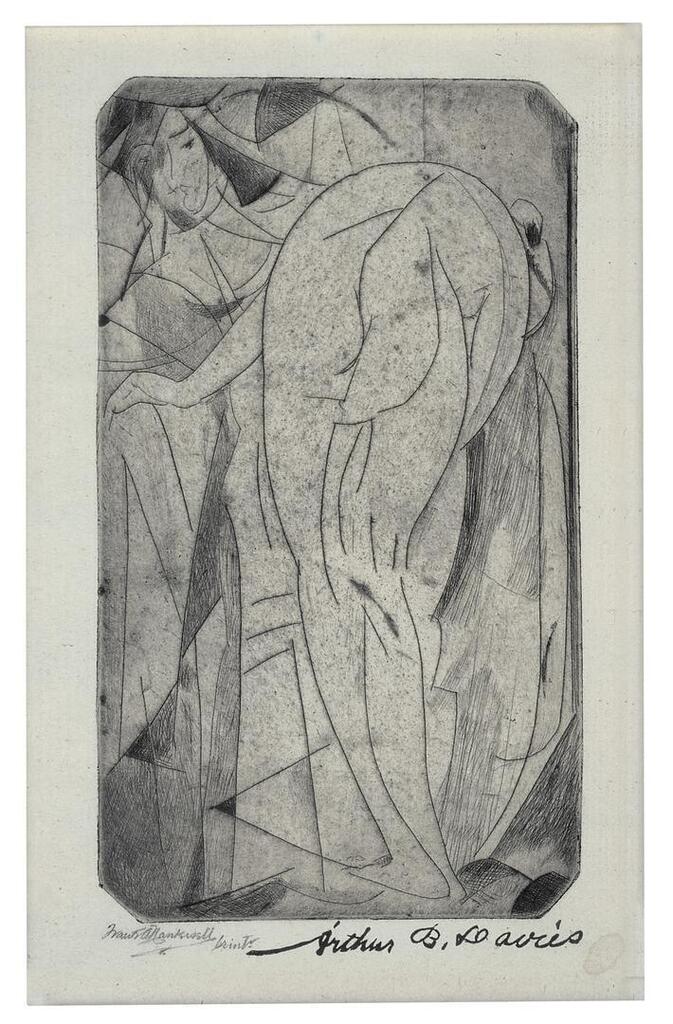 Bathing Woman and Servant