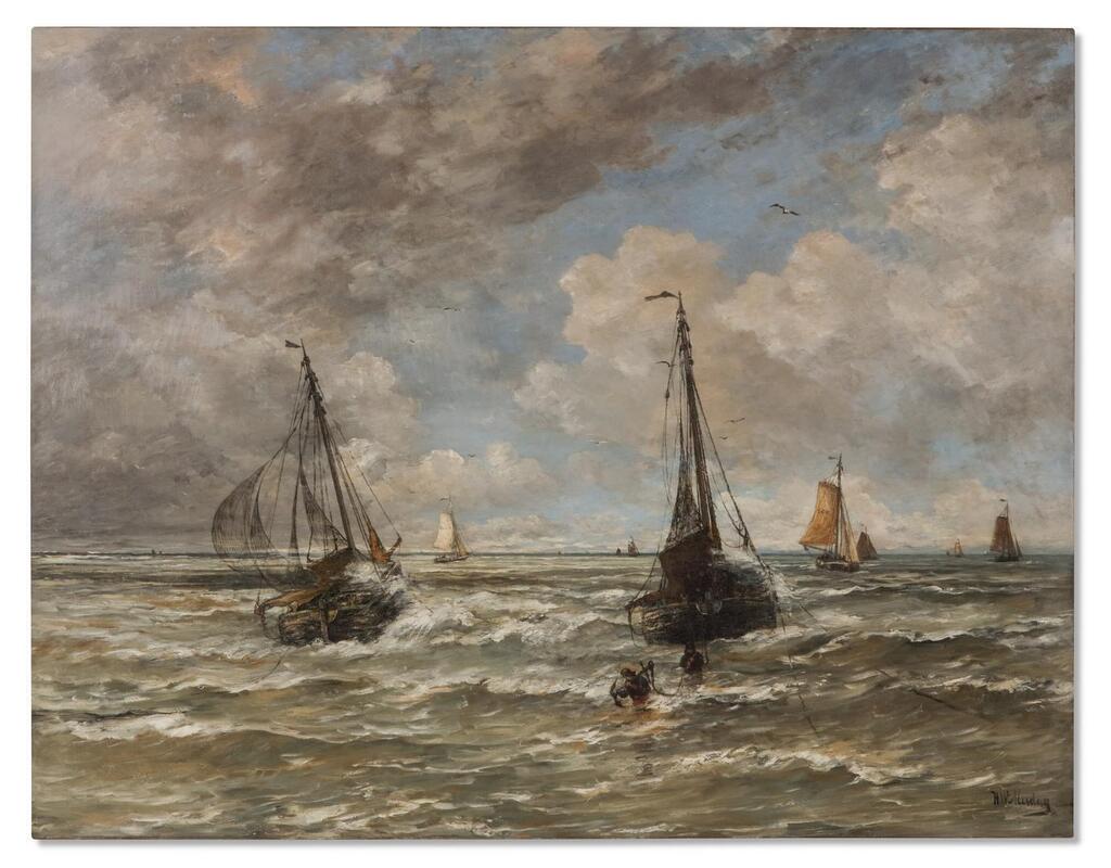 The casting of the anchor