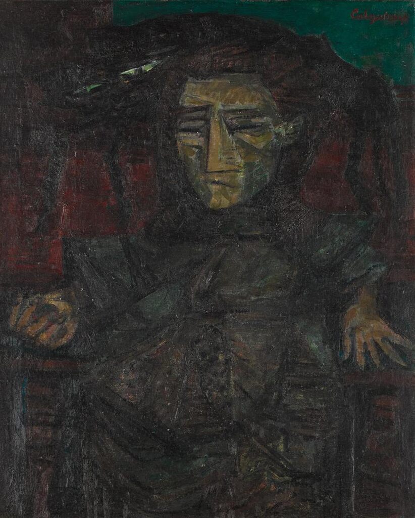 Woman with a Cat