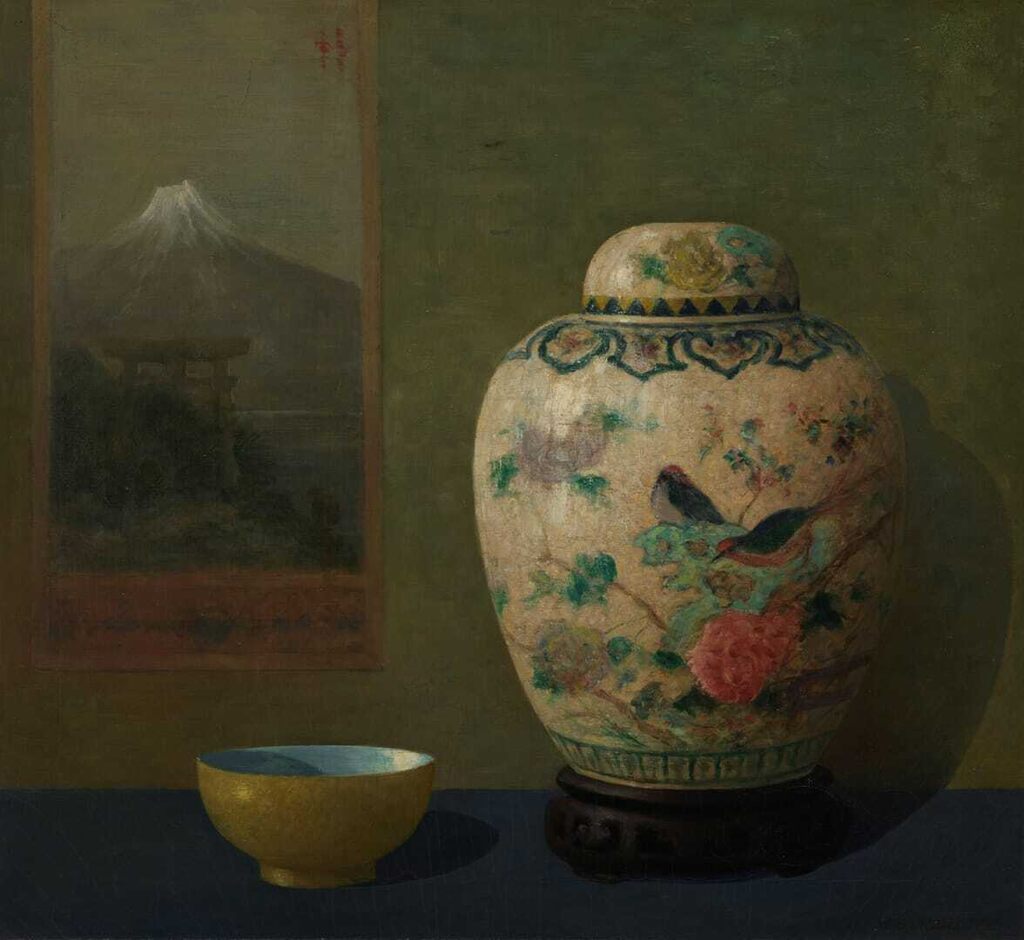 Still Life with Asian Vessel