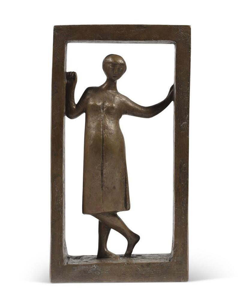 Stehende im Türrahmen (Standing in the Doorpost)