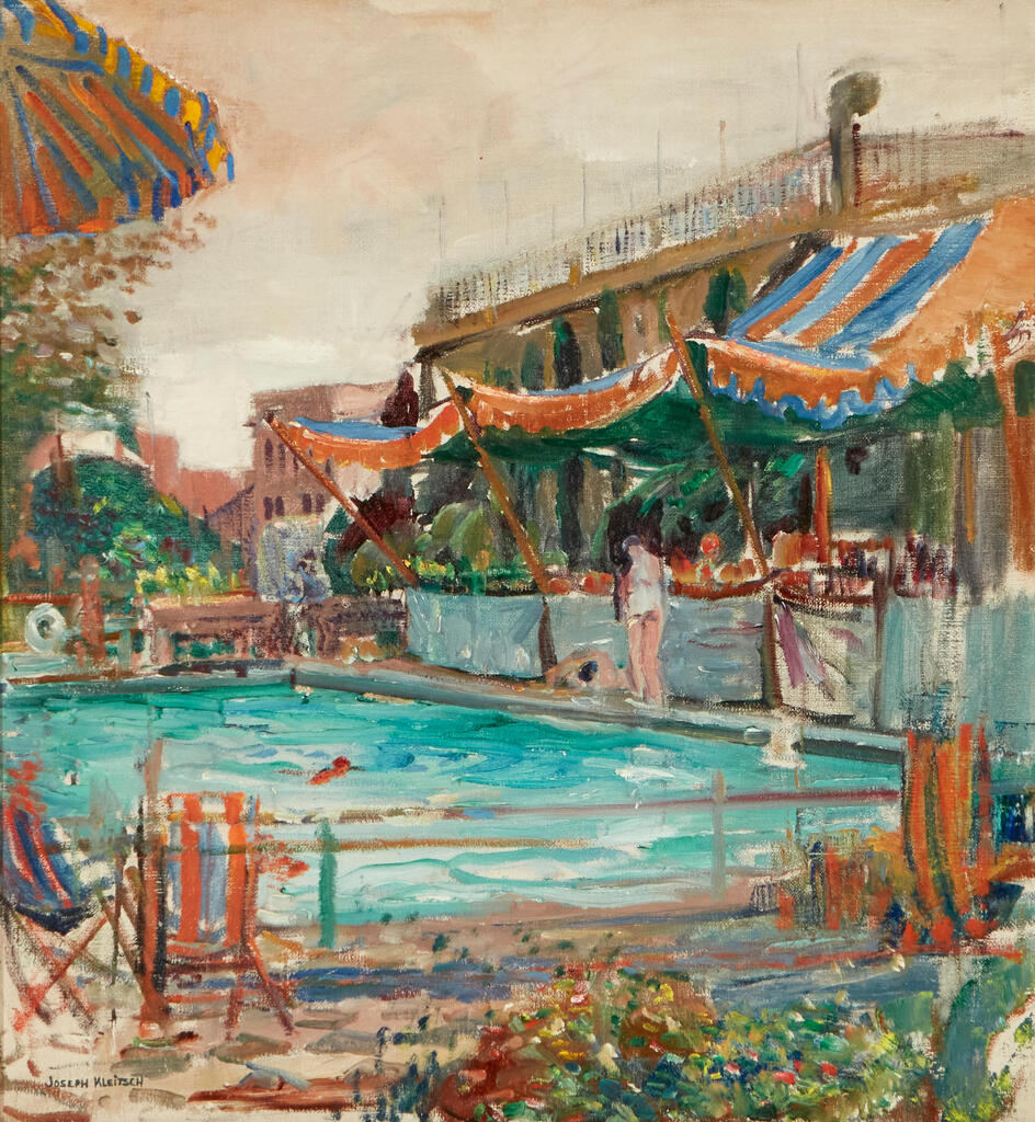 Saturday Afternoon (By the Pool at the Ambassador Hotel, Los Angeles)