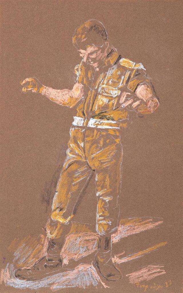 Soldat qui danse le zeibekiko