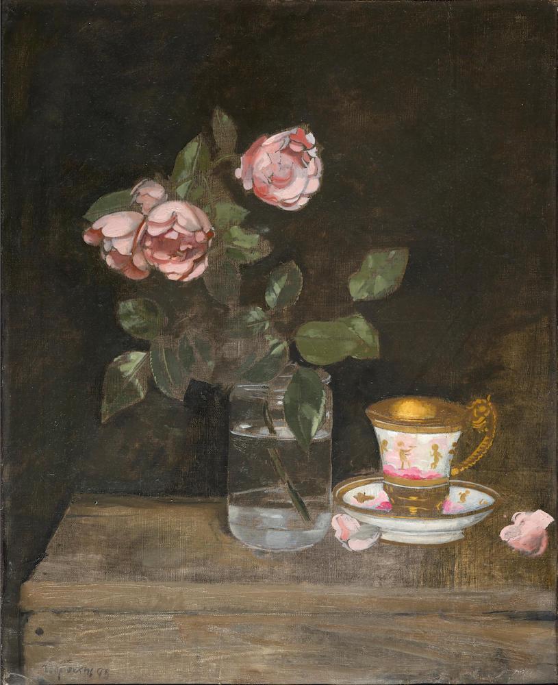 Fleurs et tasse