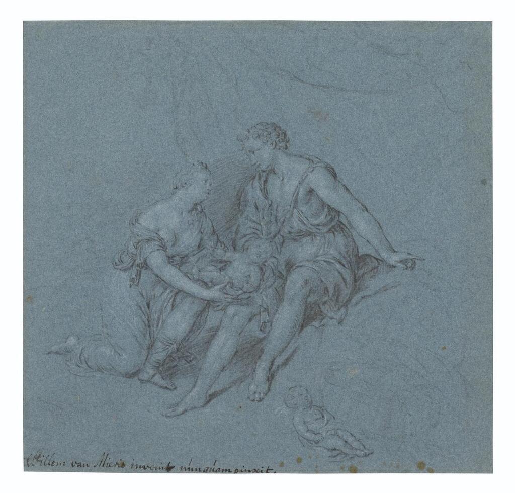 The shepherd Mithridates and his wife with the infant Cyrus