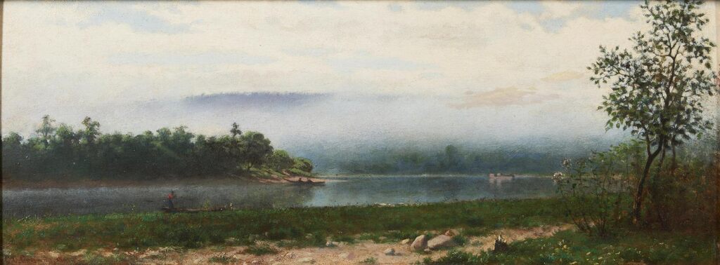 Florentine River Landscape with Mist
