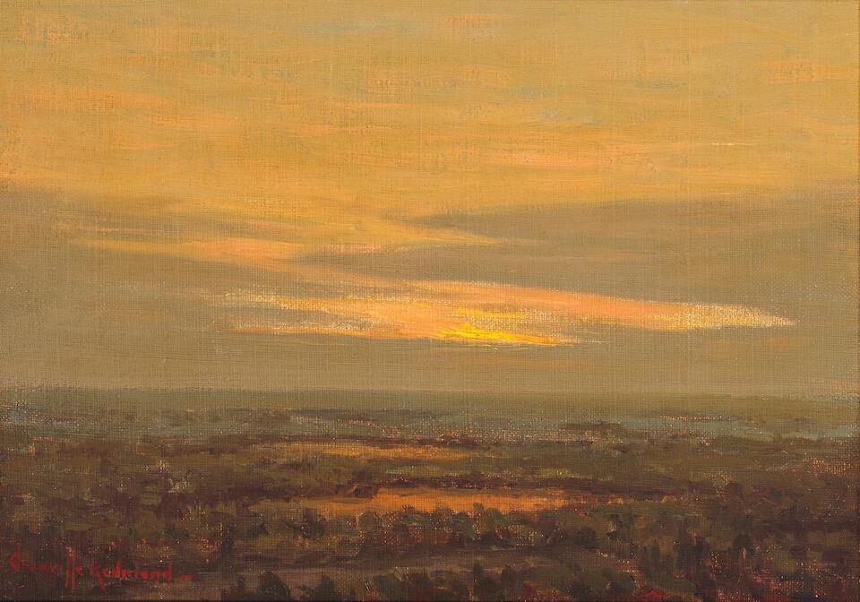 Alameda Marsh at Sunset