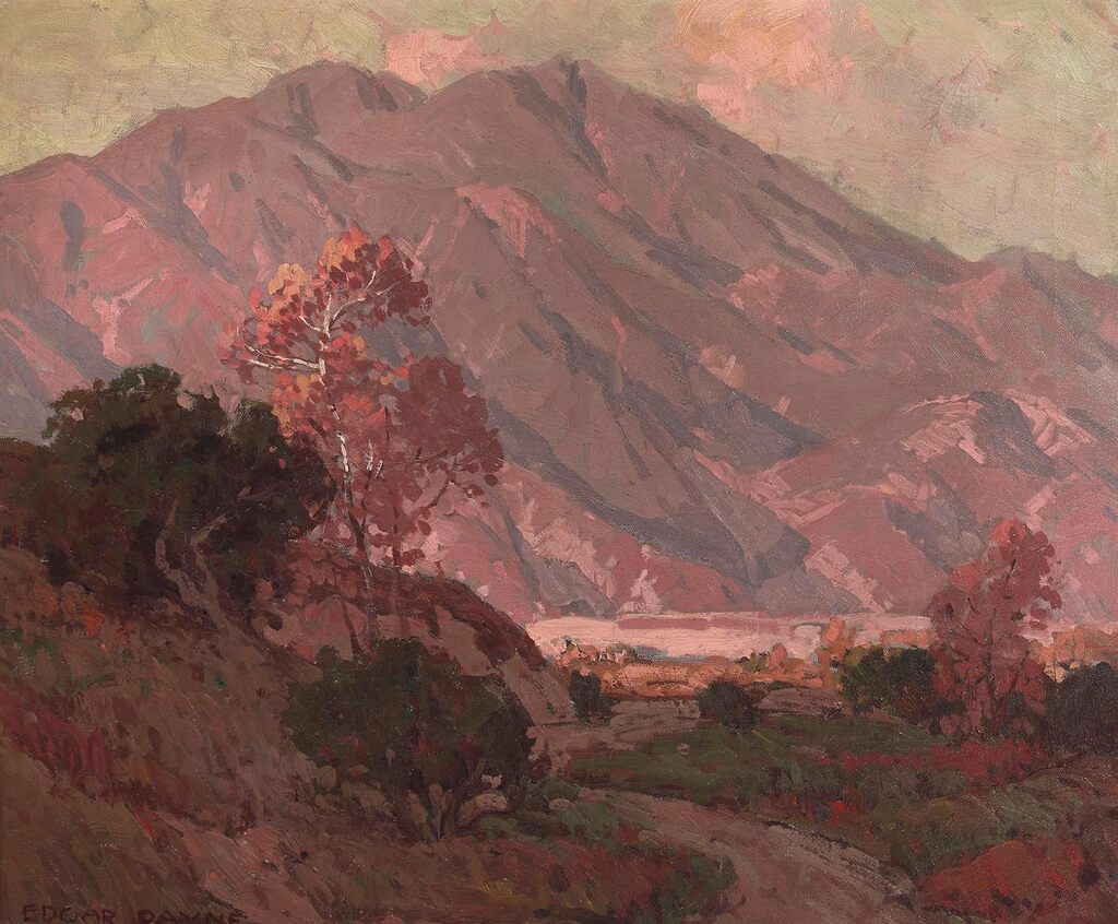 Shadows Along the San Gabriel Mountains