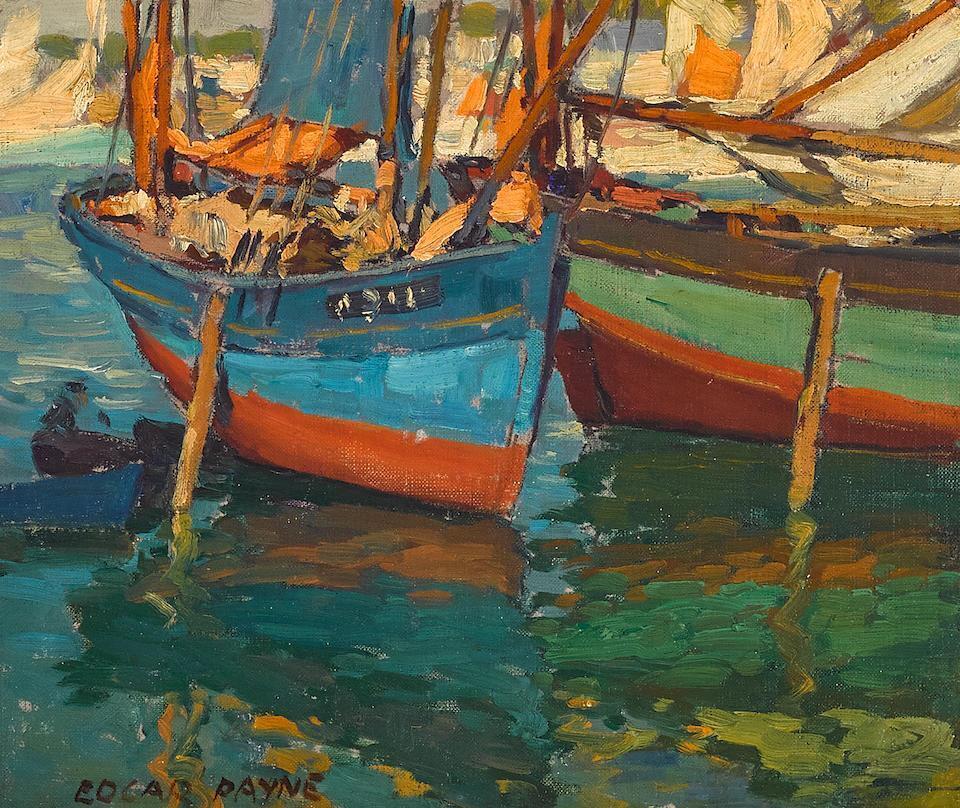 Two boats in a harbor